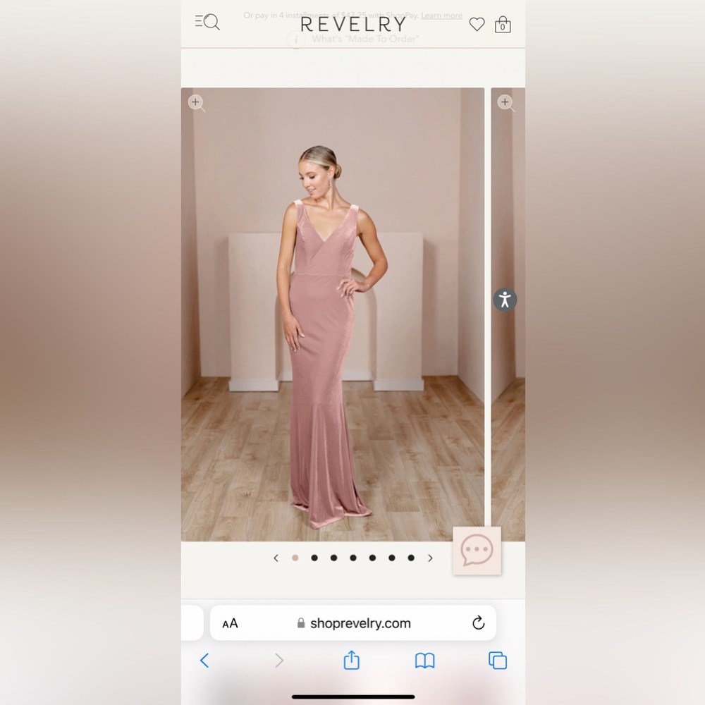 Dakota Velvet Revelry Bridesmaid Dress